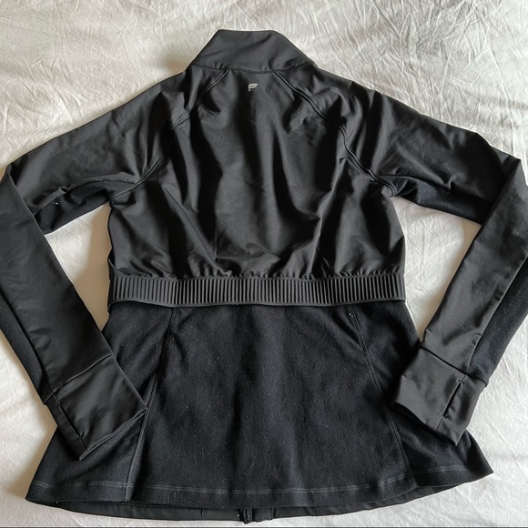 Fabletics- Black Rosalia Performance Jacket- Size M - Picture 7 of 7